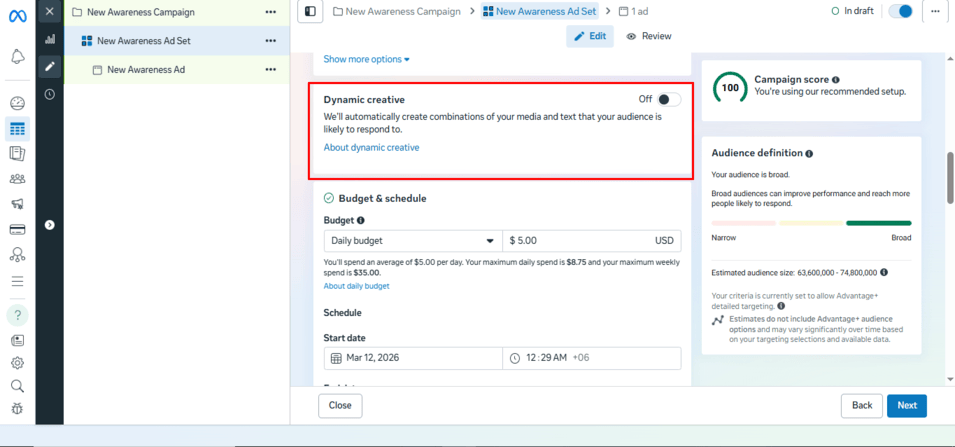 Meta Andromeda Update