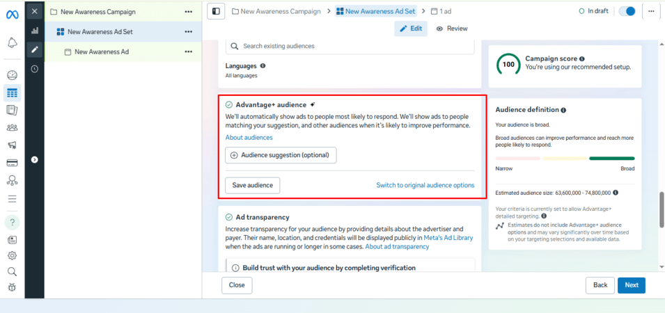Meta Andromeda Update